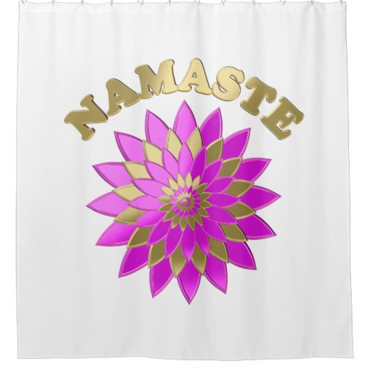 Rideaux De Douche Namaste (Devant)