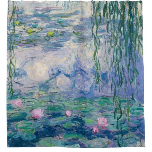 Rideaux De Douche Nappes phréatiques Claude Monet Fine Art (Devant)