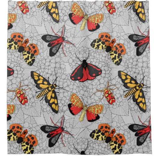 Rideaux De Douche Nappes phréatiques sur l'hydrangée (Devant)