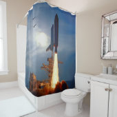Rideaux De Douche NASA Space Shuttle Discovery Launch STS-64 (En situation)