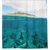 Rideaux De Douche Natation sous-marine (Devant)