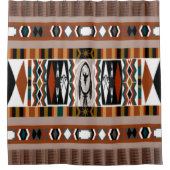 Rideaux De Douche Natif américain Dreamcatcher (Devant)
