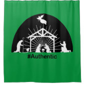 Rideaux De Douche Nativité authentique (Devant)