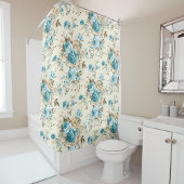 Rideaux De Douche Nature Décor floral attrayant