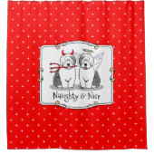 Rideaux De Douche Naughty & Nice Old English Sheepdogs (Grey 1) (Devant)