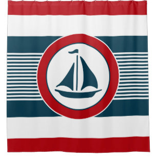 Rideaux De Douche Nautical design