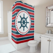 Rideaux De Douche Nautical design (En situation)