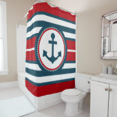 Rideaux De Douche Nautical design (En situation)