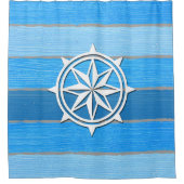 Rideaux De Douche Nautical themed design (Devant)