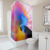 Rideaux De Douche Nautilus coloré (En situation)