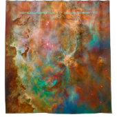 Rideaux De Douche Nébuleuse de Carina, versant dans Starlight (Devant)