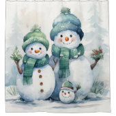 Rideaux De Douche Neige (Devant)