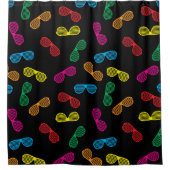 Rideaux De Douche Neon Classic Lunettes de soleil Motif (Devant)