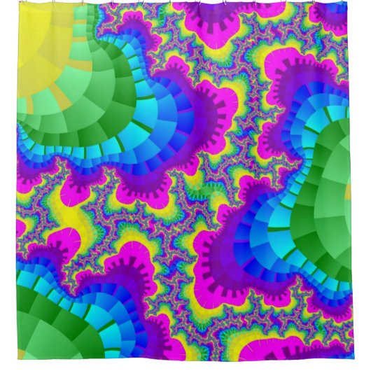 Rideaux De Douche Neon Rainbow (Devant)