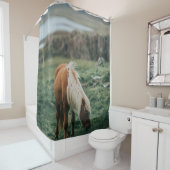 RIDEAUX DE DOUCHE NICE HORSE (En situation)