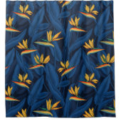 Rideaux De Douche Night bird of Paradise garden 2 (Devant)