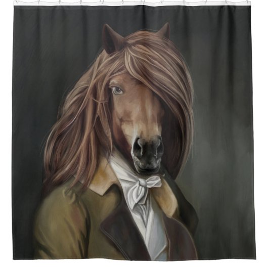 Rideaux De Douche Noble Beasts - Dandy Horse (Devant)