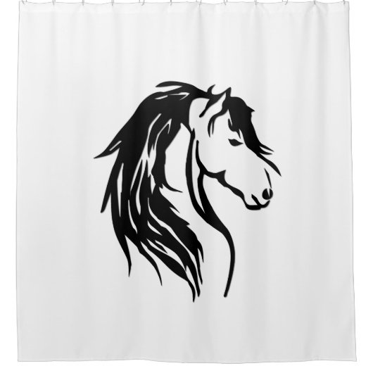 Rideaux De Douche Noble Cheval (Devant)