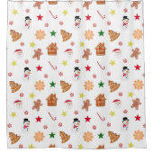 Rideaux De Douche Noël doux (Devant)