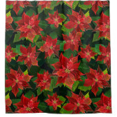 Rideaux De Douche Noël Poinsettia (Devant)
