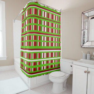 Rideaux De Douche Noël rempli