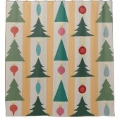 Rideaux De Douche Noël vintage (Devant)