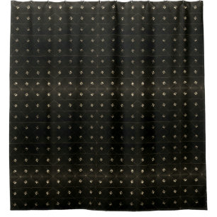 Rideaux De Douche Noir de goujon de diamant