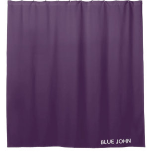 Rideaux De Douche Nom de la couleur violette de Blue John
