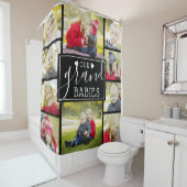 Rideaux De Douche Nos petits-enfants Petits-enfants Collage photo (En situation)