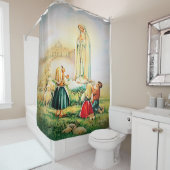Rideaux De Douche Notre-Dame de Fatima 1917 (En situation)