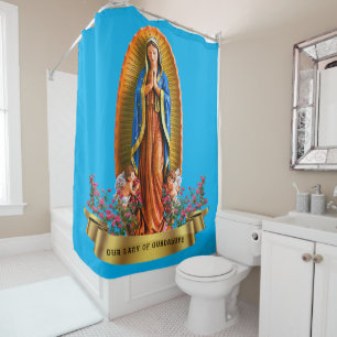 Rideaux De Douche Notre-Dame de Guadalupe