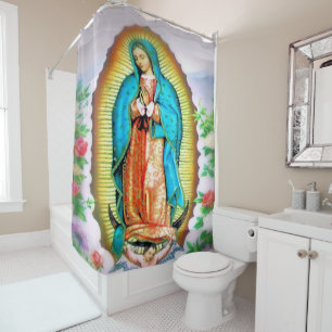 Rideaux De Douche Notre-Dame de Guadalupe