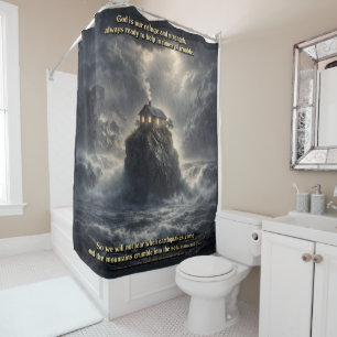 Rideaux De Douche Notre refuge et force