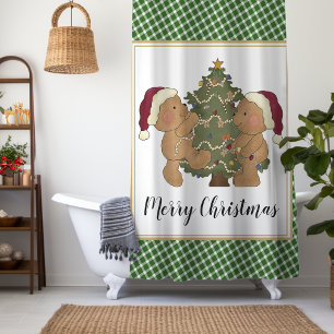 Rideaux De Douche Nounours décorent l'arbre de Noël