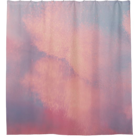 Rideaux De Douche Nuage rose (Devant)
