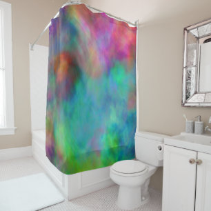 Rideaux De Douche Nuages arc-en-ciel