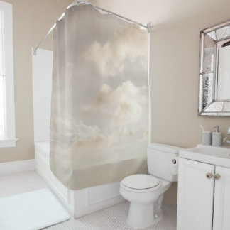 Rideaux De Douche Nuages ​​caribéens de rêve 1
