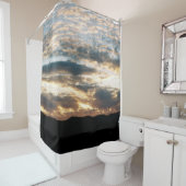 Rideaux De Douche Nuageux Dusk...... (En situation)