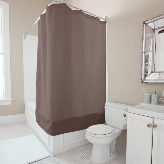 Rideaux De Douche Nuances Brown (En situation)