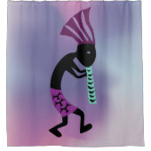 Rideaux De Douche Nuances de lavande simple Kokopelli (Devant)