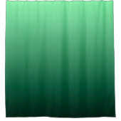 Rideaux De Douche Nuances de vert émeraude  (Devant)