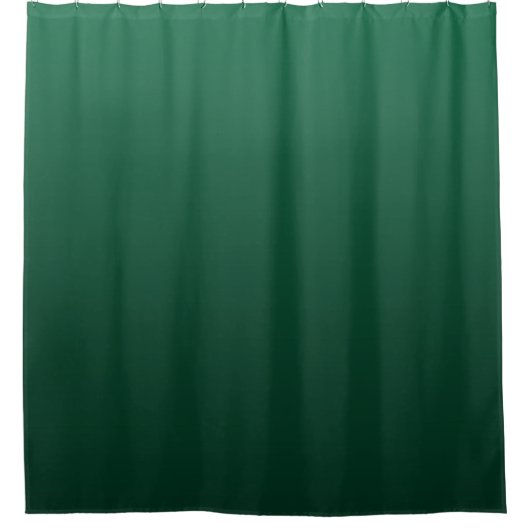 Rideaux De Douche Nuances de vert émeraude (Devant)