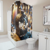 Rideaux De Douche Nuit Imaginaire Mignonne Decanter Moon (En situation)