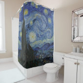 Rideaux De Douche Nuit Van Gogh Starry (En situation)