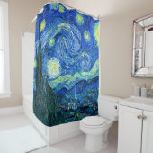 Rideaux De Douche Nuit Van Gogh Starry (En situation)