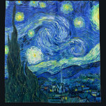 Rideaux De Douche Nuit Van Gogh Starry<br><div class="desc">Le célèbre tableau de Van Gogh, "La nuit étoilée". Peint lors de son séjour à l'asile de Saint Rémy dans les années 1880, van Gogh dépeignait les collines ondulantes et les cyprès qu'il voyait depuis sa fenêtre. numériquement amélioré par PixDezines. Copyright © 2008-2016 PixDezines.com™ et PixDezines™ sur zazzle.com. Tous droits...</div>