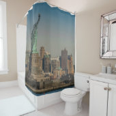 Rideaux De Douche NY Skyline (En situation)