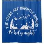 Rideaux De Douche O Soirée Sainte Les Étoiles Brillent (Devant)