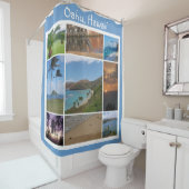 Rideaux De Douche Oahu, Hawaii (En situation)