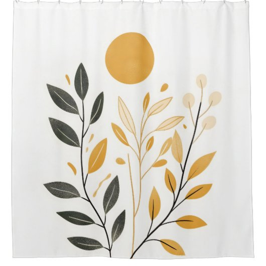 Rideaux De Douche Oasis de Boho Sunlit (Devant)